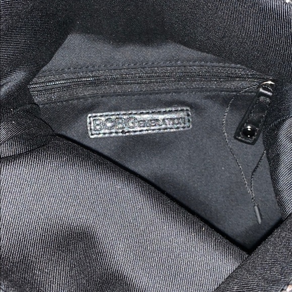 BCBGeneration Sequined Clutch Blk/Gray/Silver Bag - Picture 12 of 16